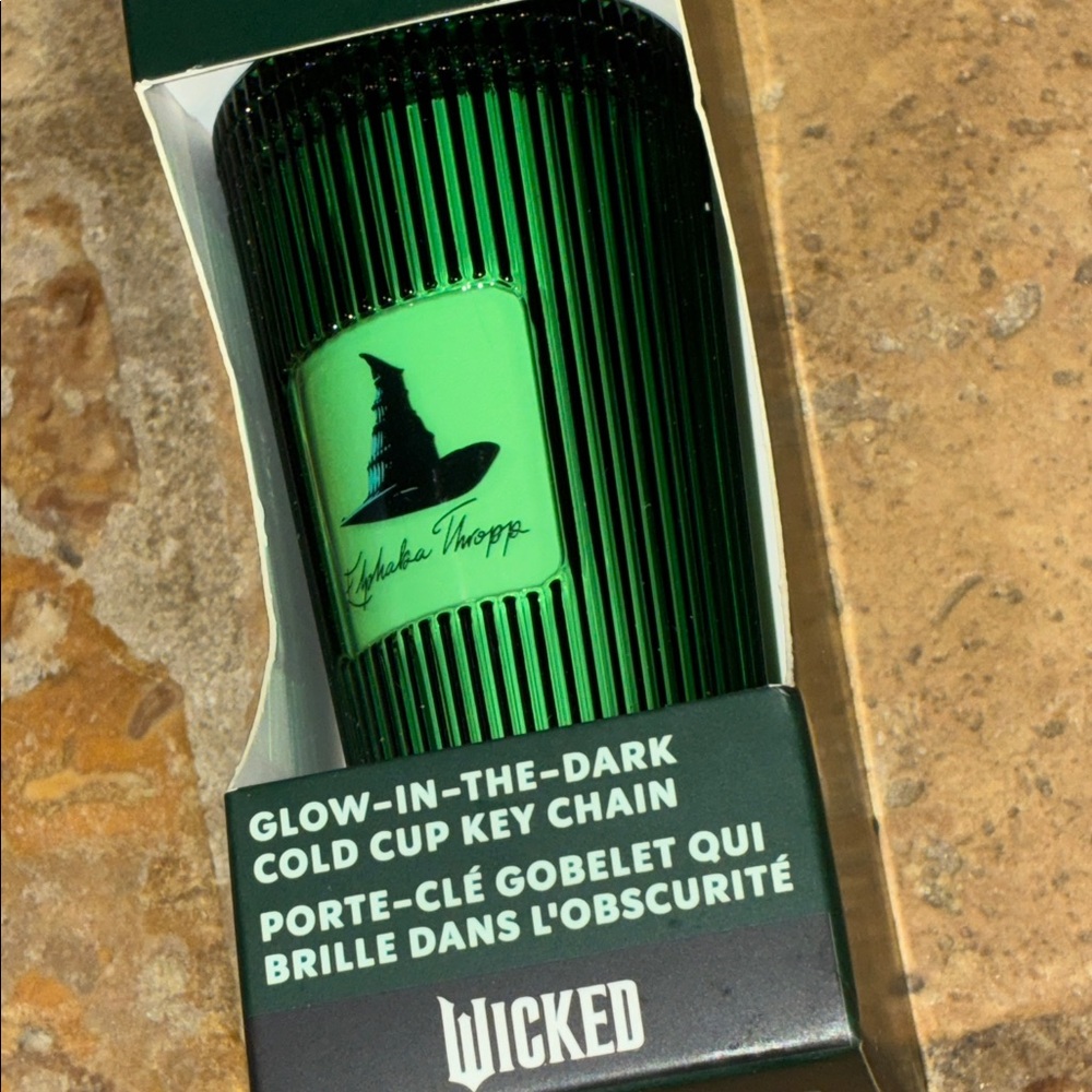 24HR DROP ⬇️ SHIPS TODAY❗️Starbucks X WICKED Glow keychain - Picture 2 of 4